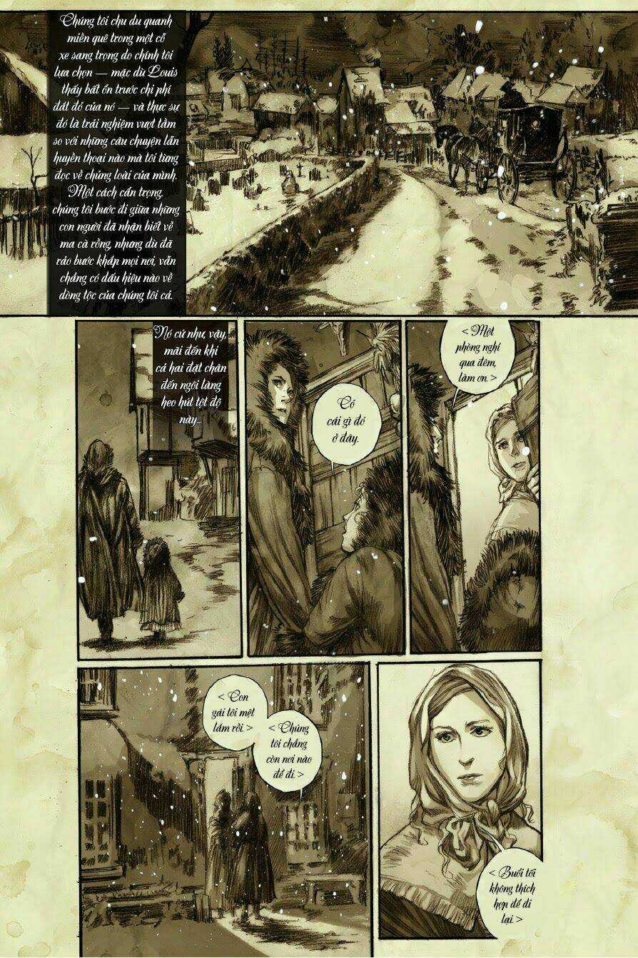 Đàm Thoại Cùng Ma Cà Rồng - Chuyện Của Claudia Chapter 3 trang 25