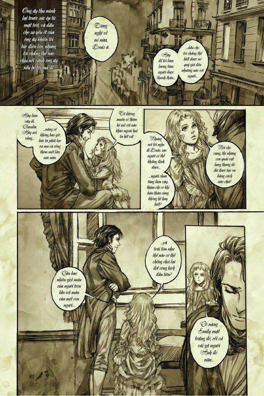 Đàm Thoại Cùng Ma Cà Rồng - Chuyện Của Claudia Chapter 3 trang 44