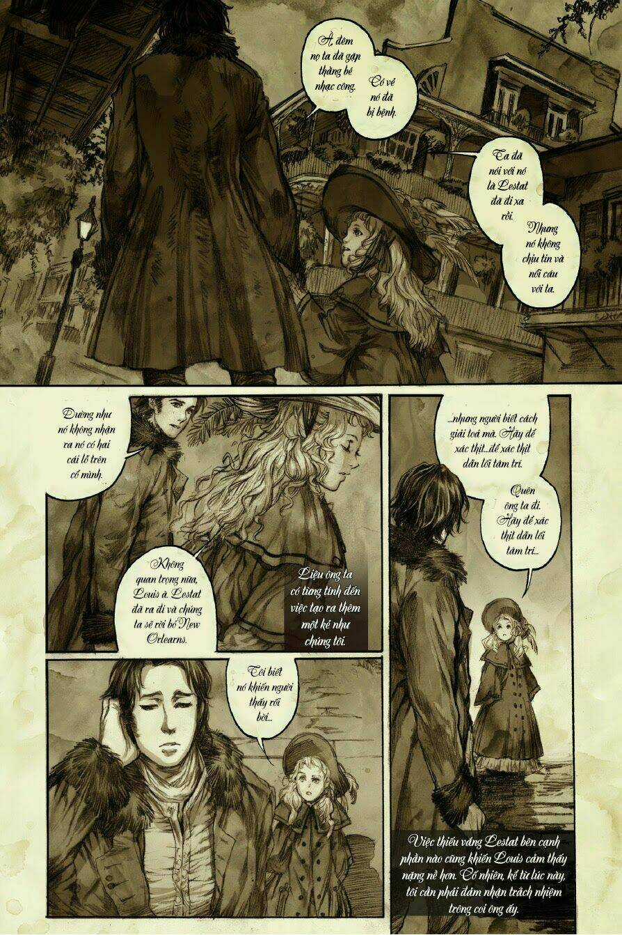 Đàm Thoại Cùng Ma Cà Rồng - Chuyện Của Claudia Chapter 3 trang 8