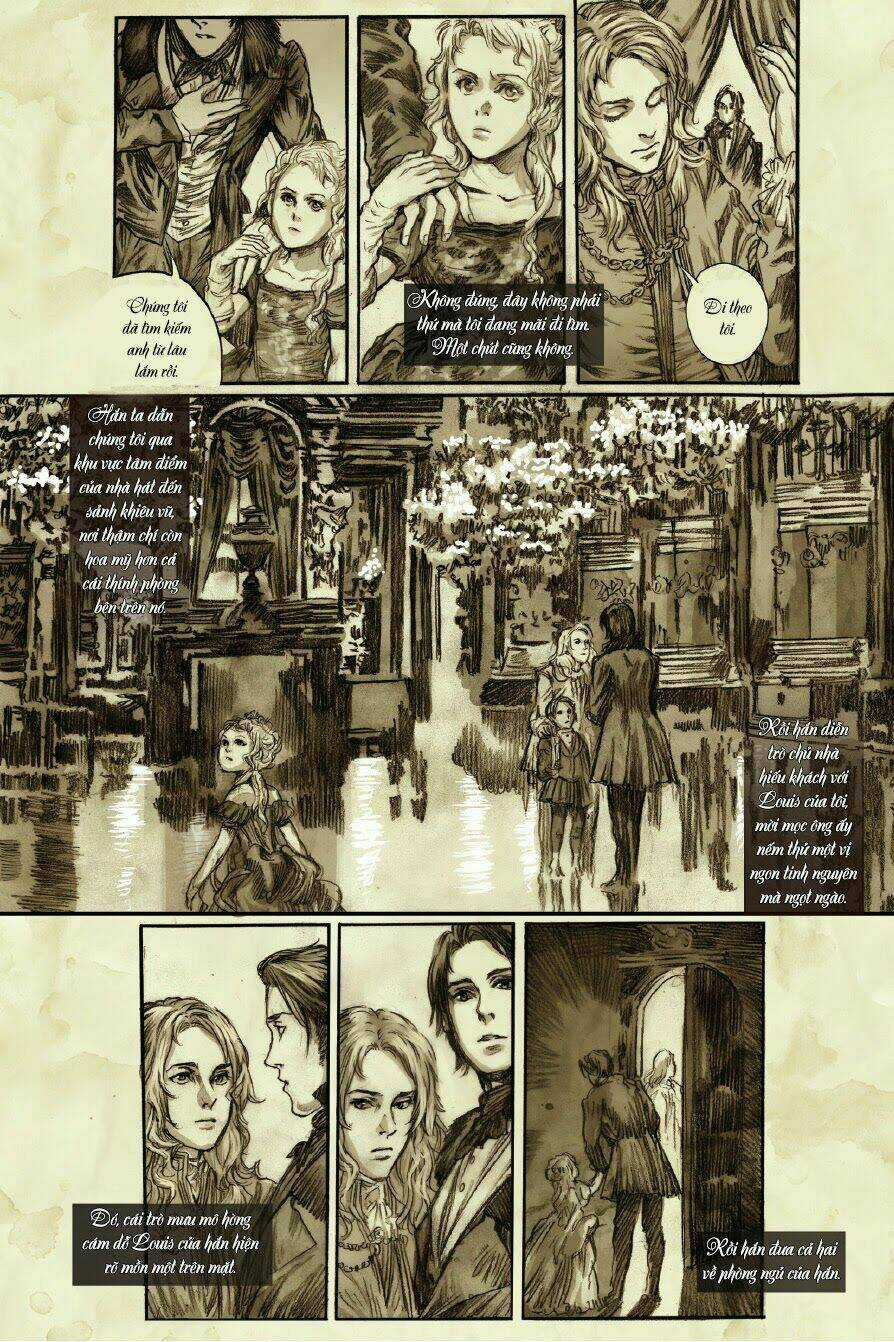 Đàm Thoại Cùng Ma Cà Rồng - Chuyện Của Claudia Chapter 4 trang 10