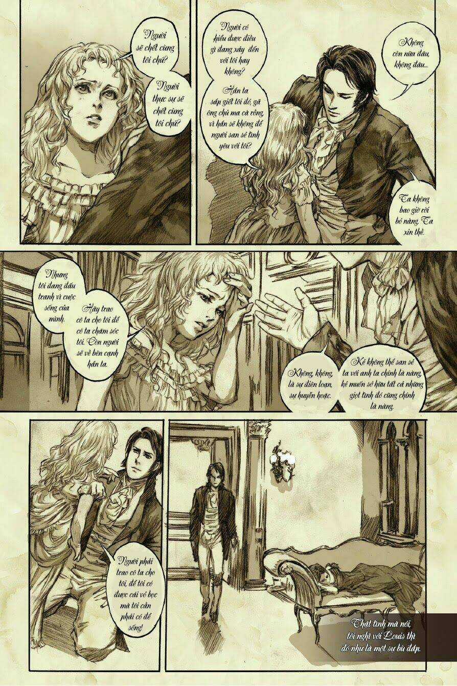 Đàm Thoại Cùng Ma Cà Rồng - Chuyện Của Claudia Chapter 4 trang 30