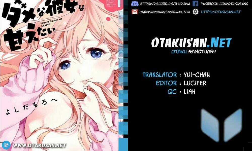 Dame Na Kanojo Wa Amaetai Chapter 3 trang 0
