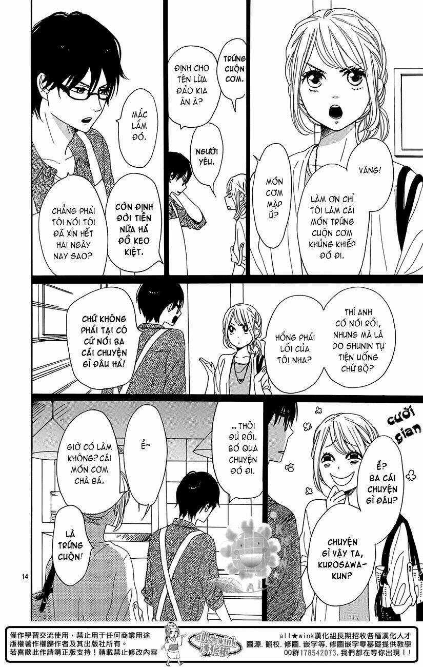 Dame Na Watashi Ni Koishite Kudasai Chapter 15 trang 14