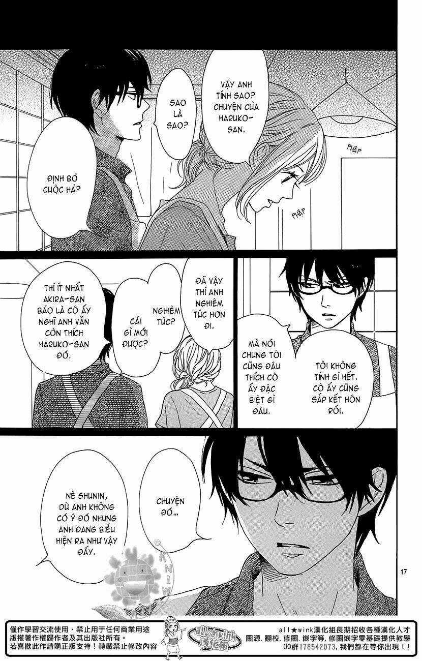 Dame Na Watashi Ni Koishite Kudasai Chapter 15 trang 17