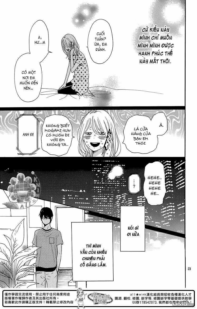 Dame Na Watashi Ni Koishite Kudasai Chapter 16 trang 22