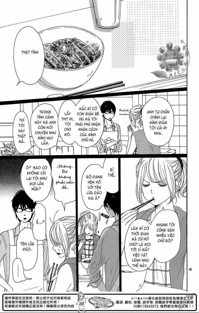 Dame Na Watashi Ni Koishite Kudasai Chapter 17 trang 17