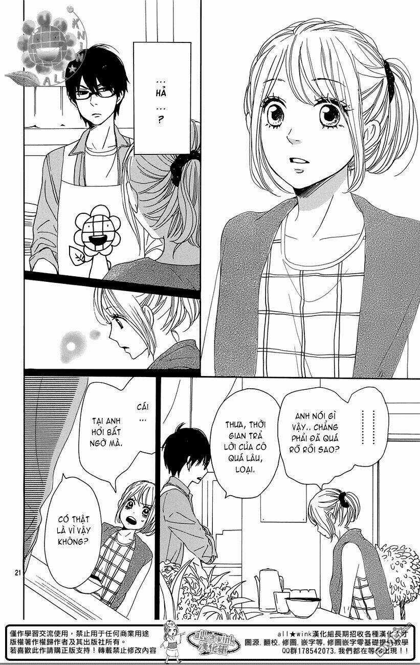 Dame Na Watashi Ni Koishite Kudasai Chapter 17 trang 20