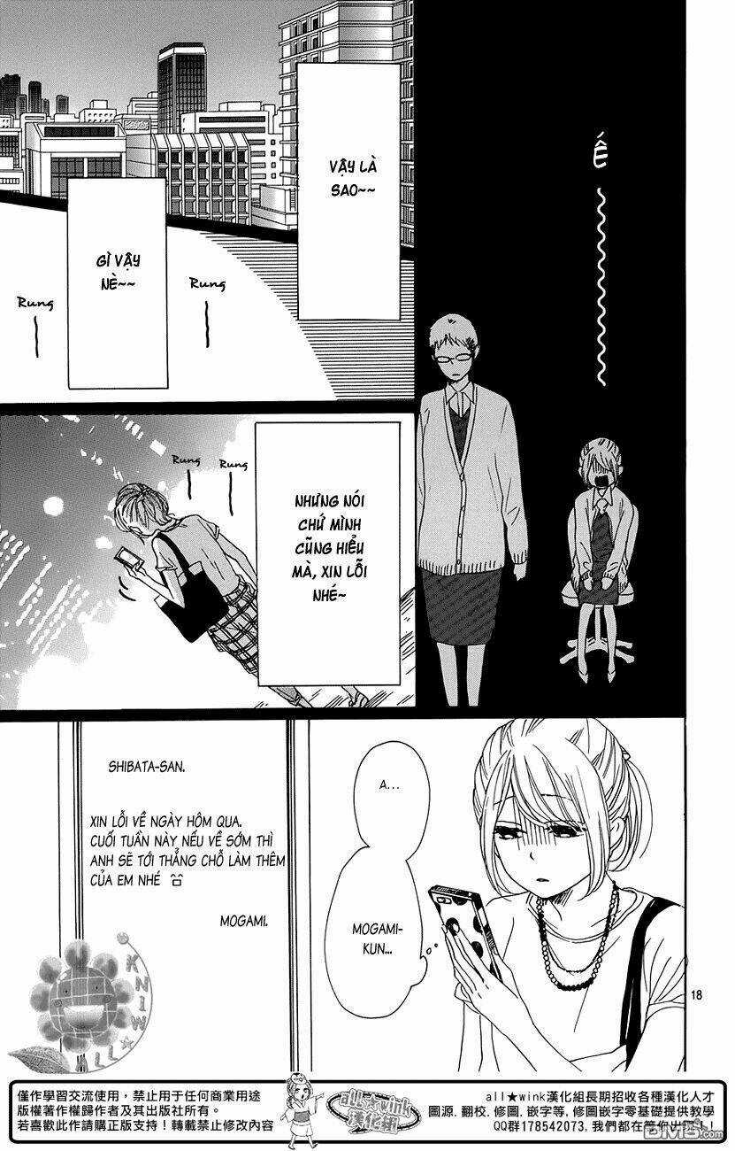 Dame Na Watashi Ni Koishite Kudasai Chapter 18 trang 18