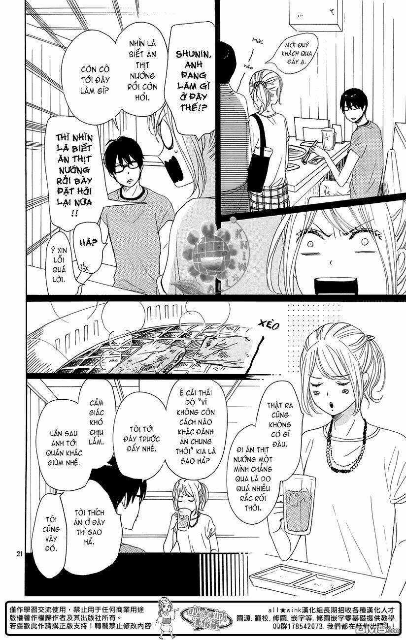 Dame Na Watashi Ni Koishite Kudasai Chapter 18 trang 21