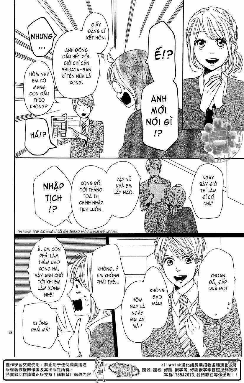 Dame Na Watashi Ni Koishite Kudasai Chapter 19 trang 28