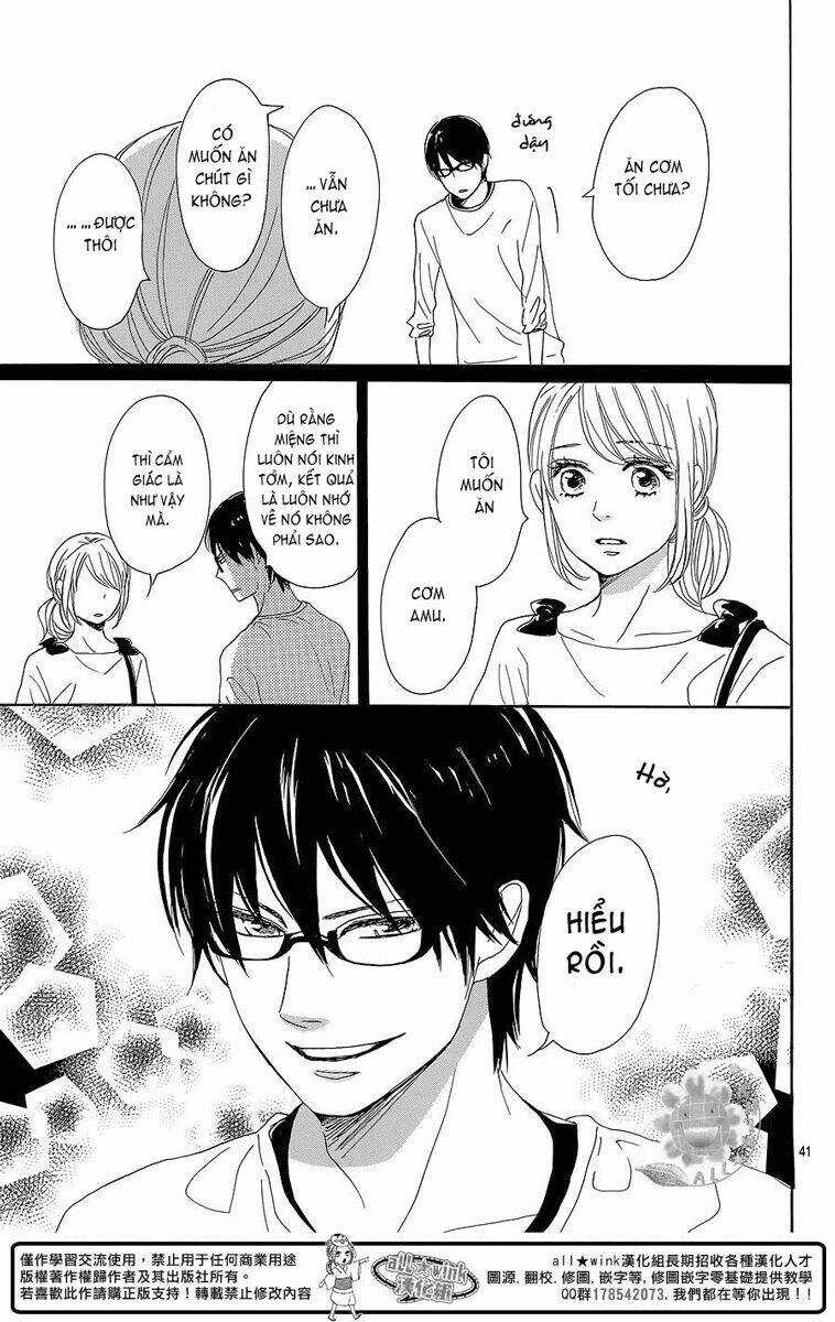 Dame Na Watashi Ni Koishite Kudasai Chapter 7 trang 40