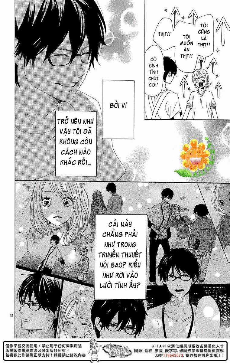 Dame Na Watashi Ni Koishite Kudasai Chapter 8 trang 33