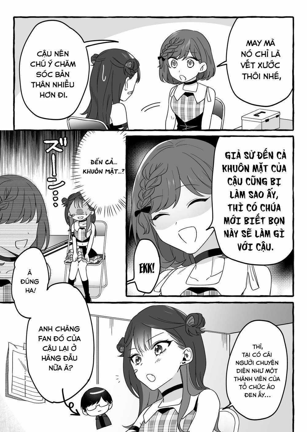 Damedol: Cô Idol Hậu Đậu Và Người Hâm Mộ Duy Nhất Trên Thế Giới Chapter 3 trang 6