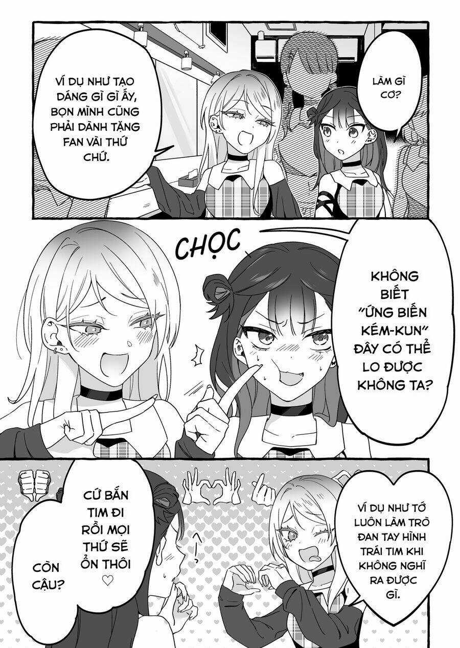 Damedol: Cô Idol Hậu Đậu Và Người Hâm Mộ Duy Nhất Trên Thế Giới Chapter 4 trang 7