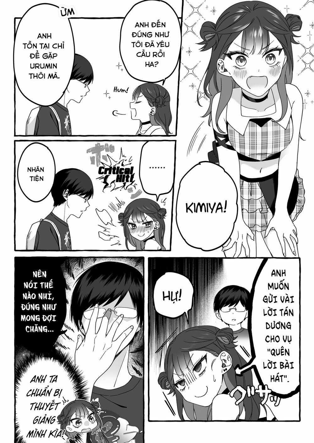 Damedol: Cô Idol Hậu Đậu Và Người Hâm Mộ Duy Nhất Trên Thế Giới Chapter 5 trang 11