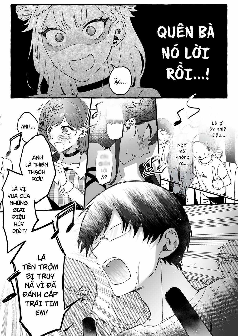 Damedol: Cô Idol Hậu Đậu Và Người Hâm Mộ Duy Nhất Trên Thế Giới Chapter 5 trang 4