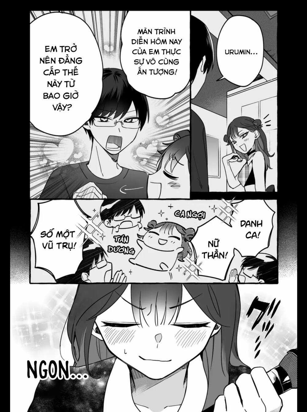 Damedol: Cô Idol Hậu Đậu Và Người Hâm Mộ Duy Nhất Trên Thế Giới Chapter 7 trang 12
