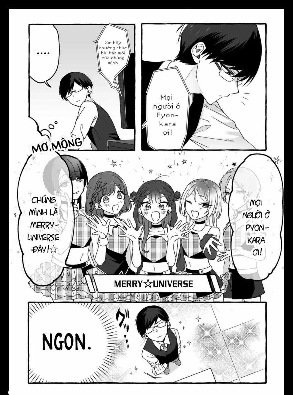 Damedol: Cô Idol Hậu Đậu Và Người Hâm Mộ Duy Nhất Trên Thế Giới Chapter 7 trang 9