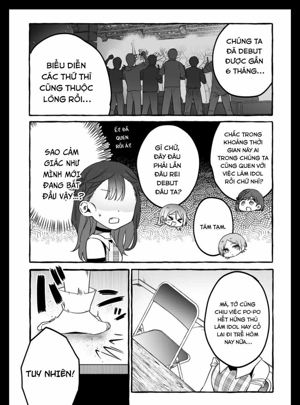 Damedol: Cô Idol Hậu Đậu Và Người Hâm Mộ Duy Nhất Trên Thế Giới Chapter 8 trang 3