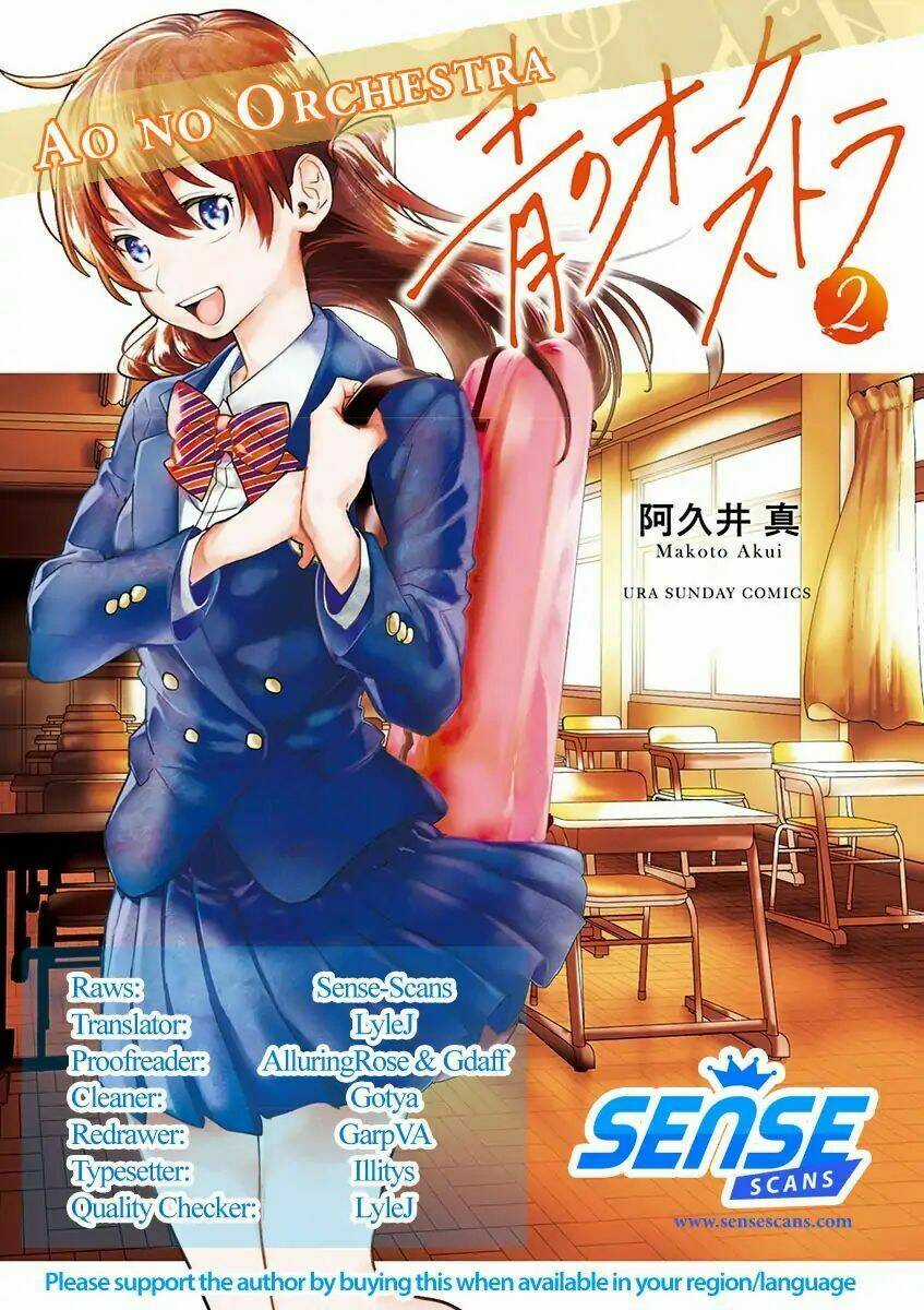 Dàn Giao Hưởng Thiên Thanh - Ao No Orchestra Chapter 12 trang 2
