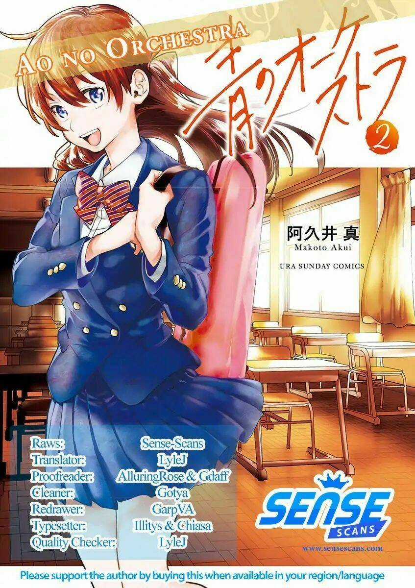 Dàn Giao Hưởng Thiên Thanh - Ao No Orchestra Chapter 13 trang 2