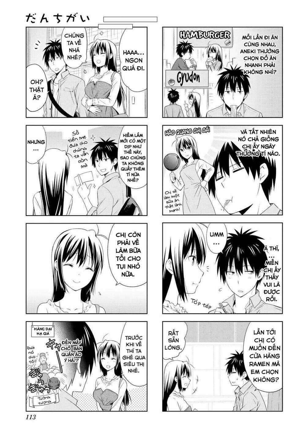 Danchigai Chapter 91 trang 9