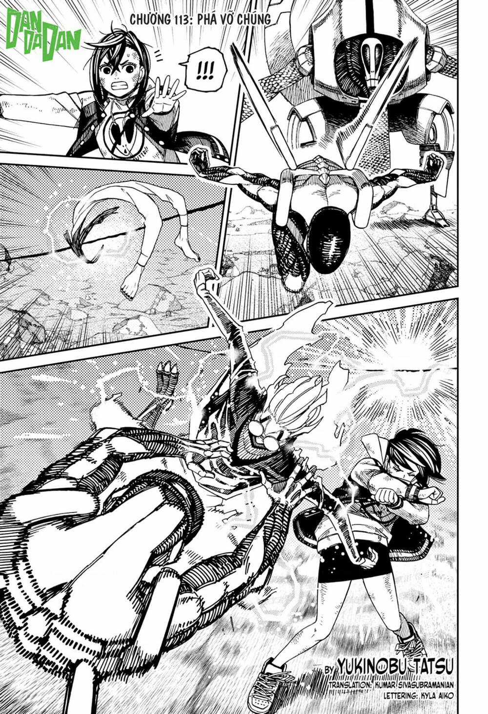 Dandadan!! Chapter 113 trang 1
