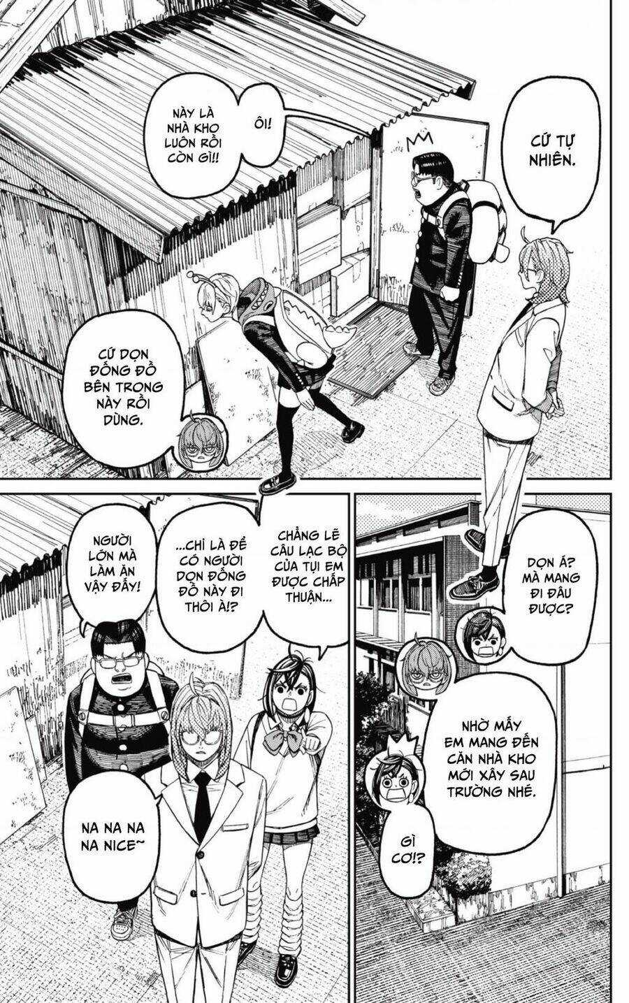 Dandadan!! Chapter 122 trang 7