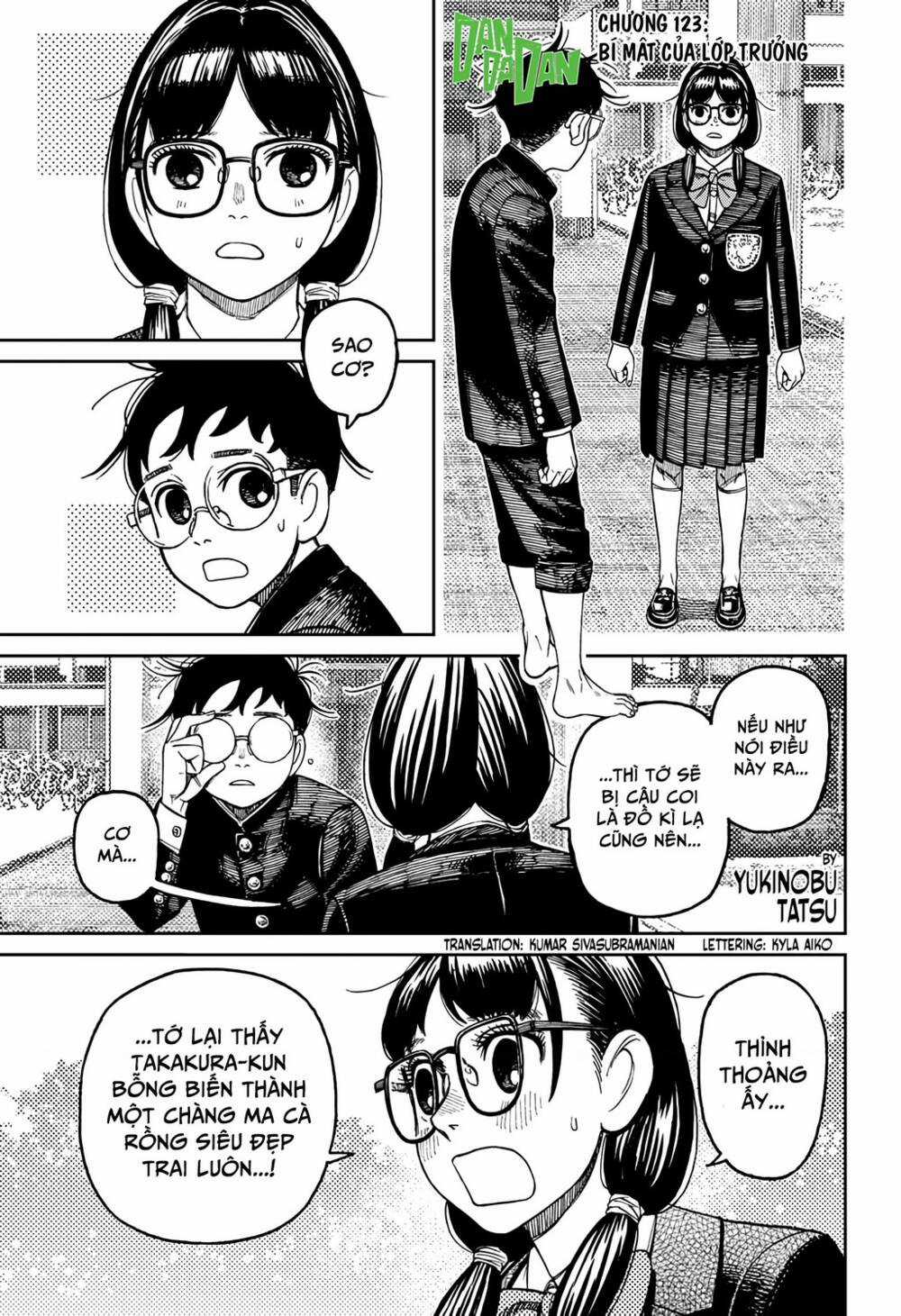 Dandadan!! Chapter 123 trang 1