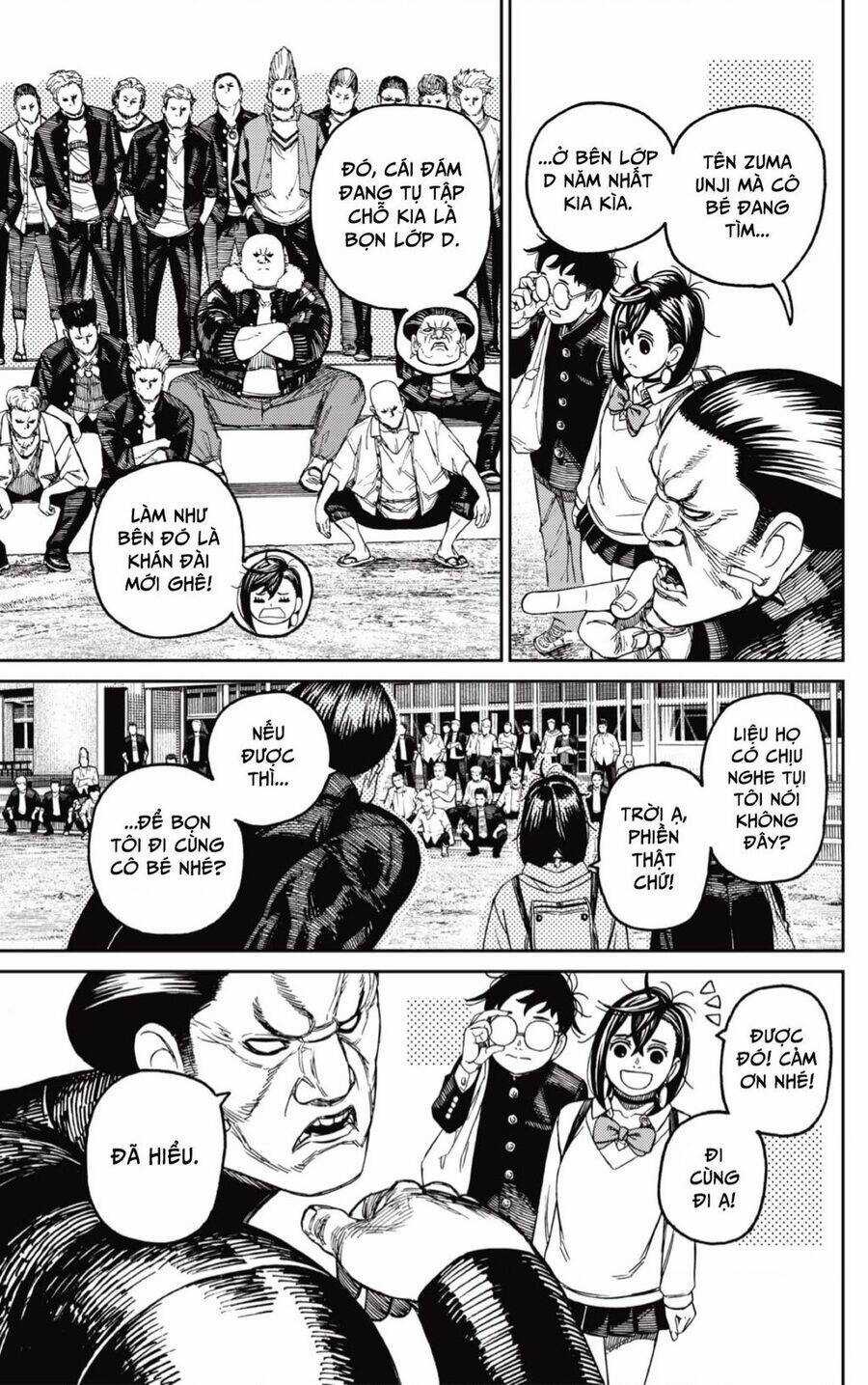 Dandadan!! Chapter 132 trang 10