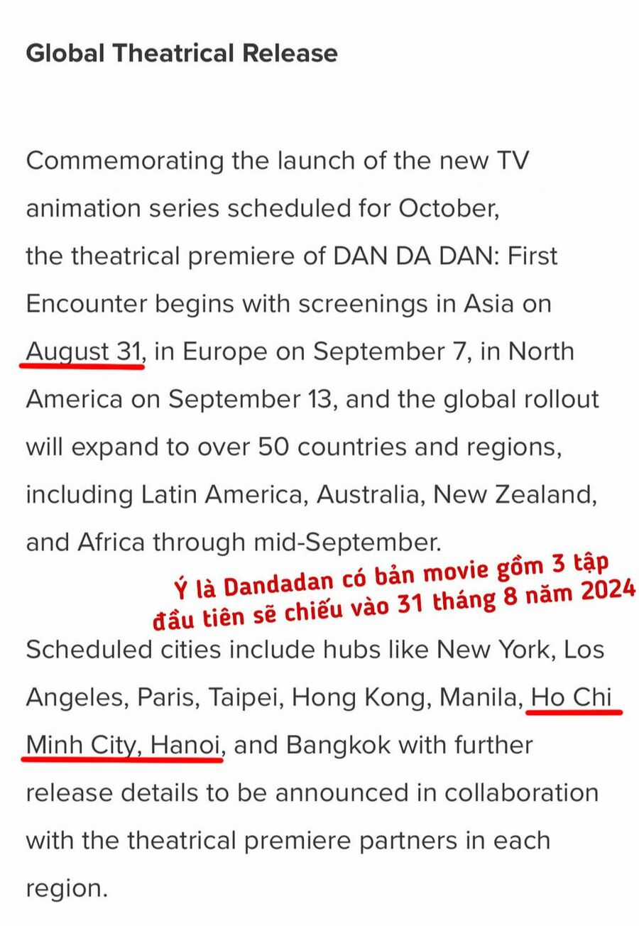 Dandadan!! Chapter 158 trang 20