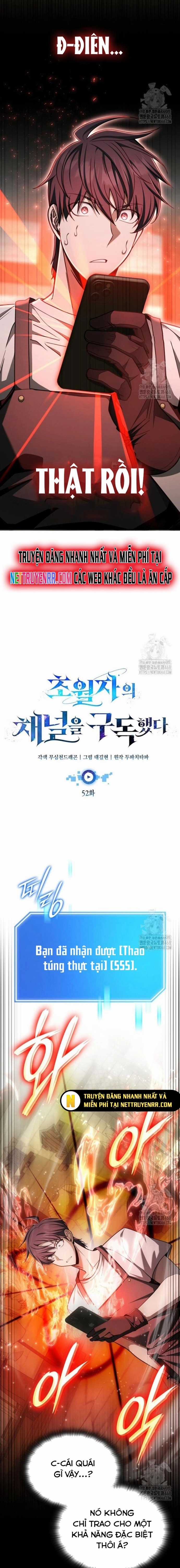 Đăng Ký Kênh Siêu Phàm Chapter 52 trang 7