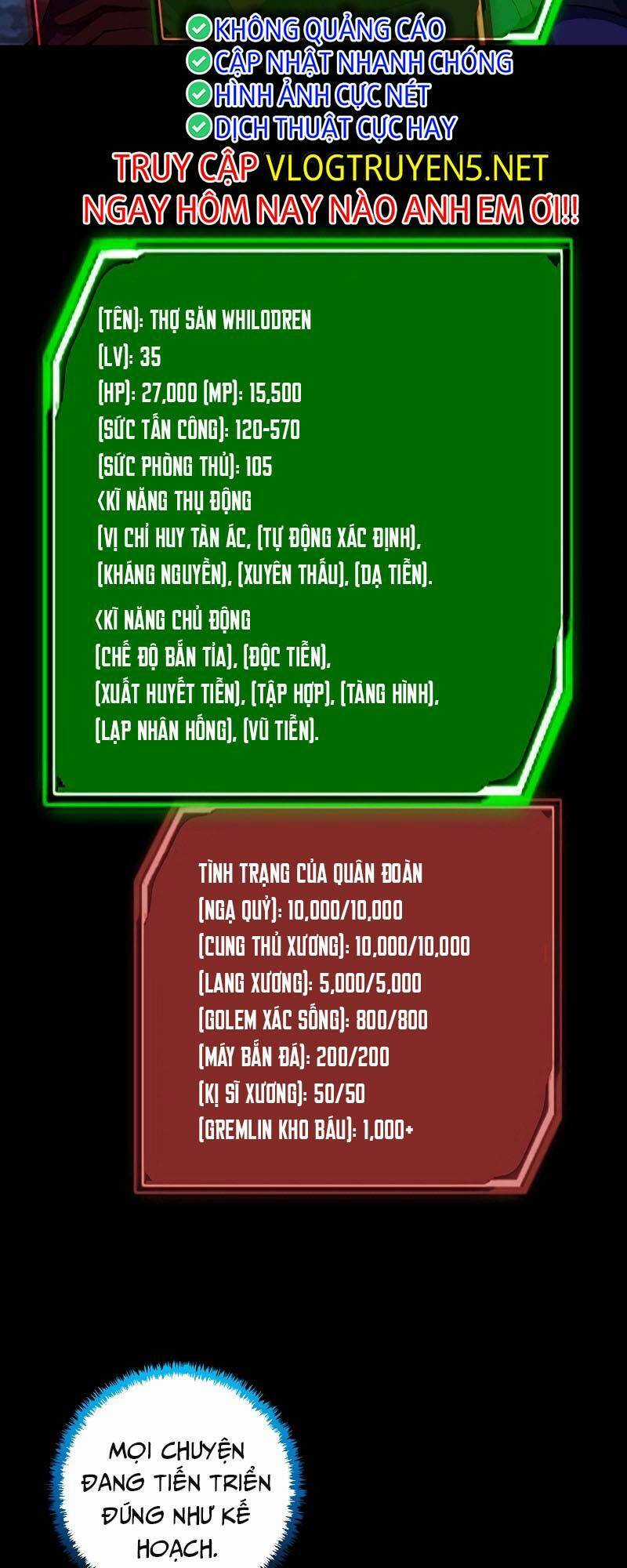 Đăng Nhập Thành Quái Vật Chapter 12 trang 33