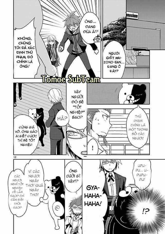 Danganronpa – Kibou No Gakuen To Zetsubou No Koukousei Chapter 2 trang 12