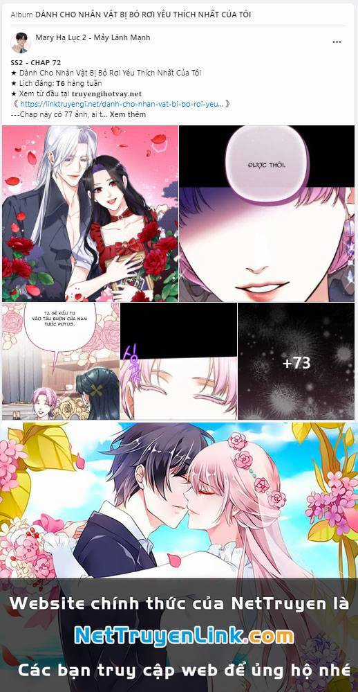 Dành Cho Nhân Vật Bị Bỏ Rơi Yêu Thích Nhất Của Tôi Chapter 72.2 trang 40