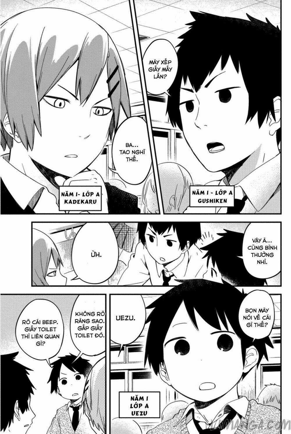 Dansan Joshi Chapter 1 trang 8