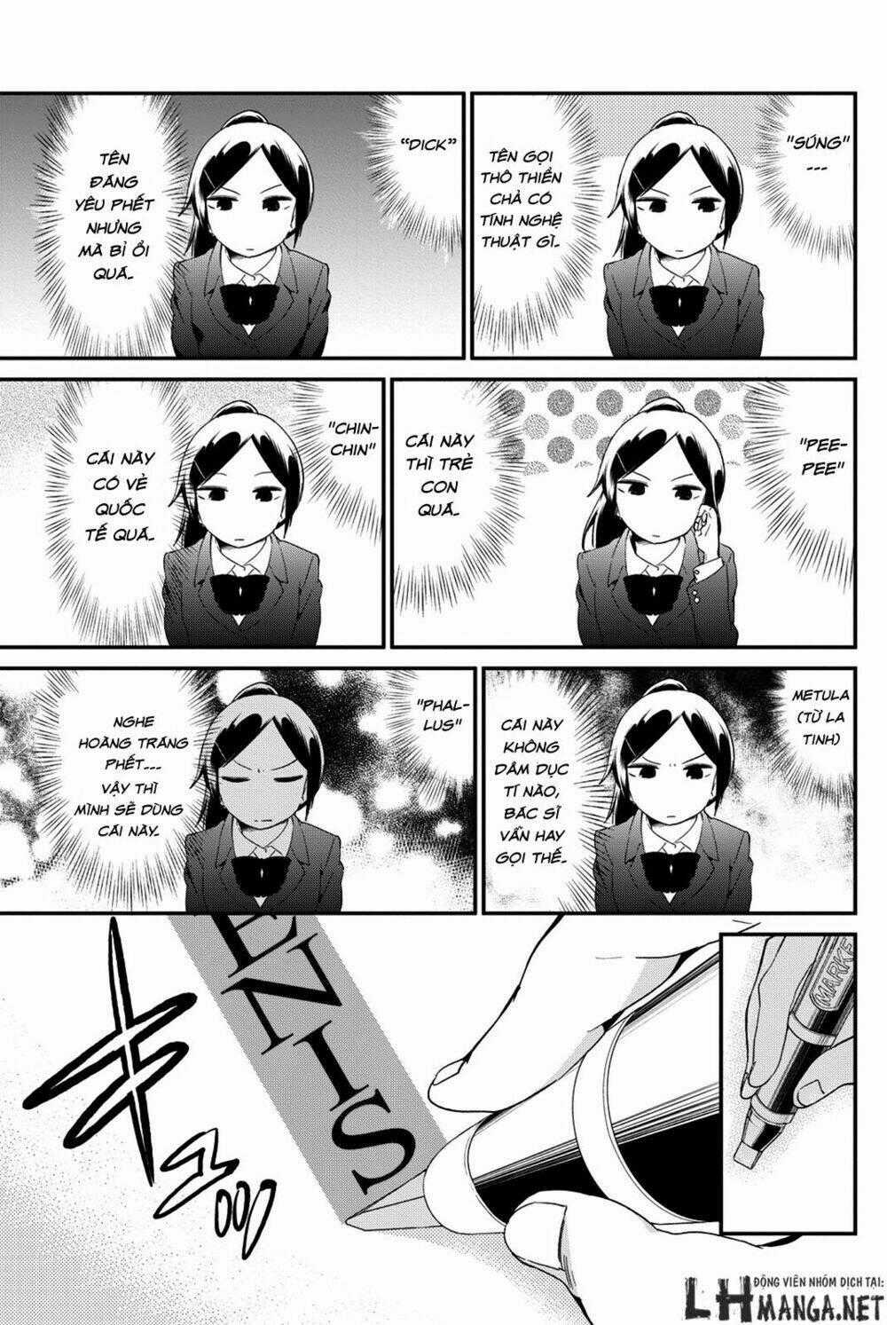 Dansan Joshi Chapter 25.1 trang 8