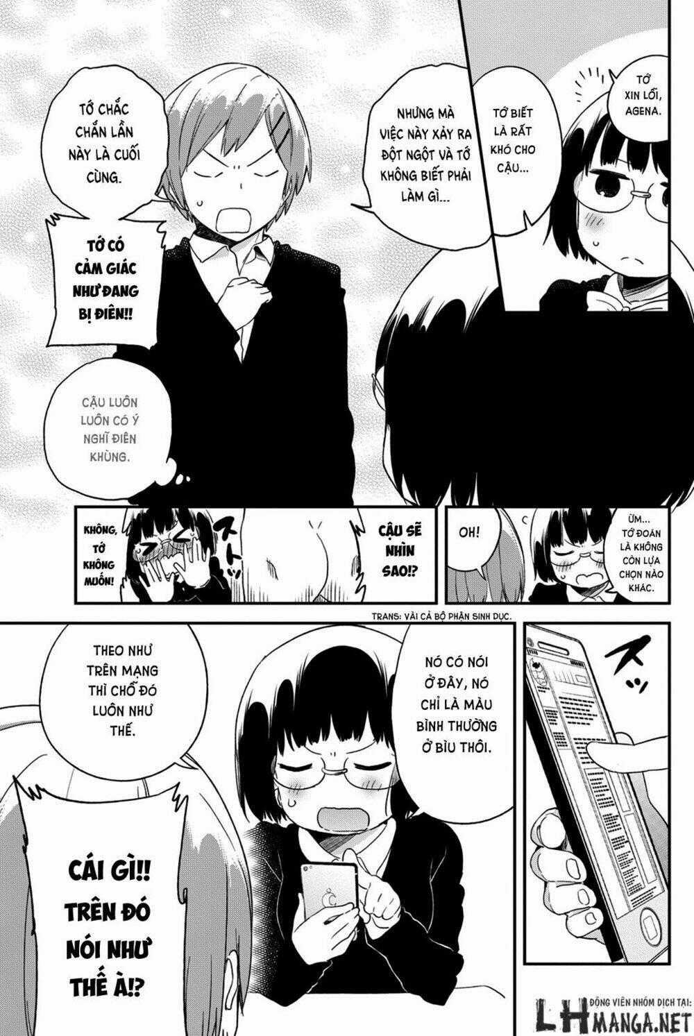 Dansan Joshi Chapter 25.2 trang 6