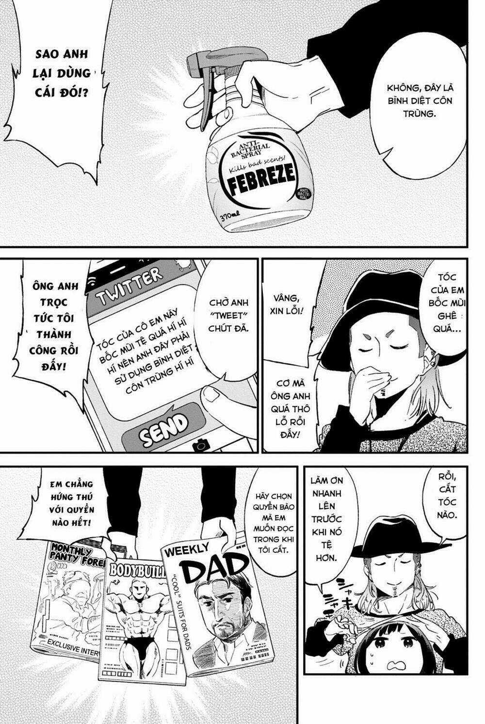 Dansan Joshi Chapter 26 trang 8