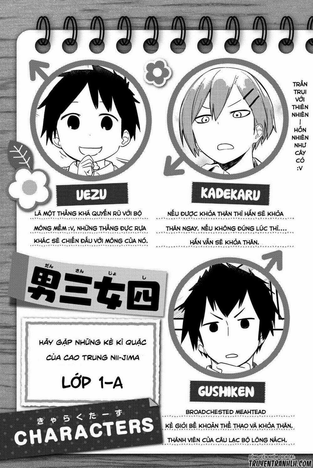 Dansan Joshi Chapter 36.5 trang 6