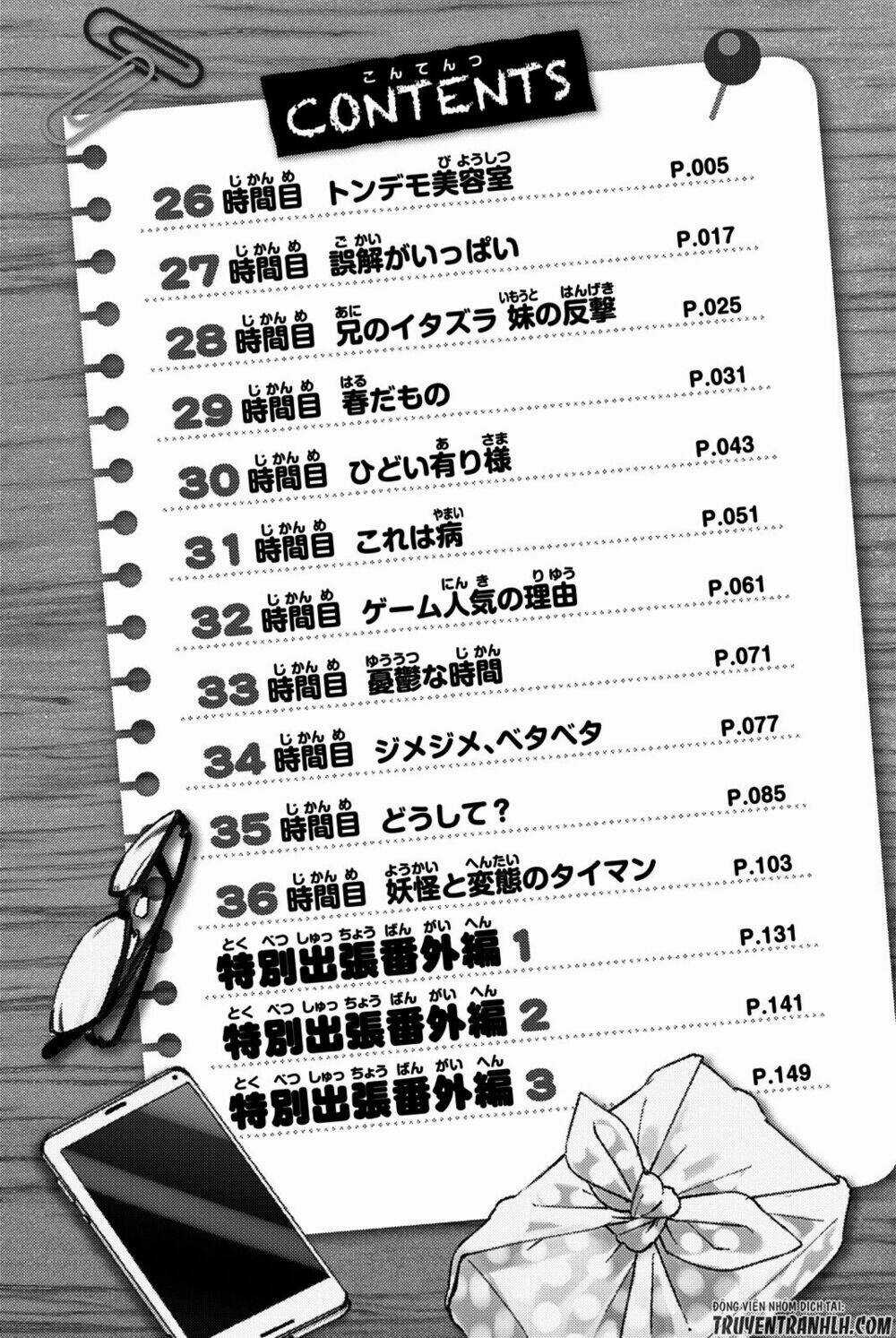 Dansan Joshi Chapter 36.5 trang 7