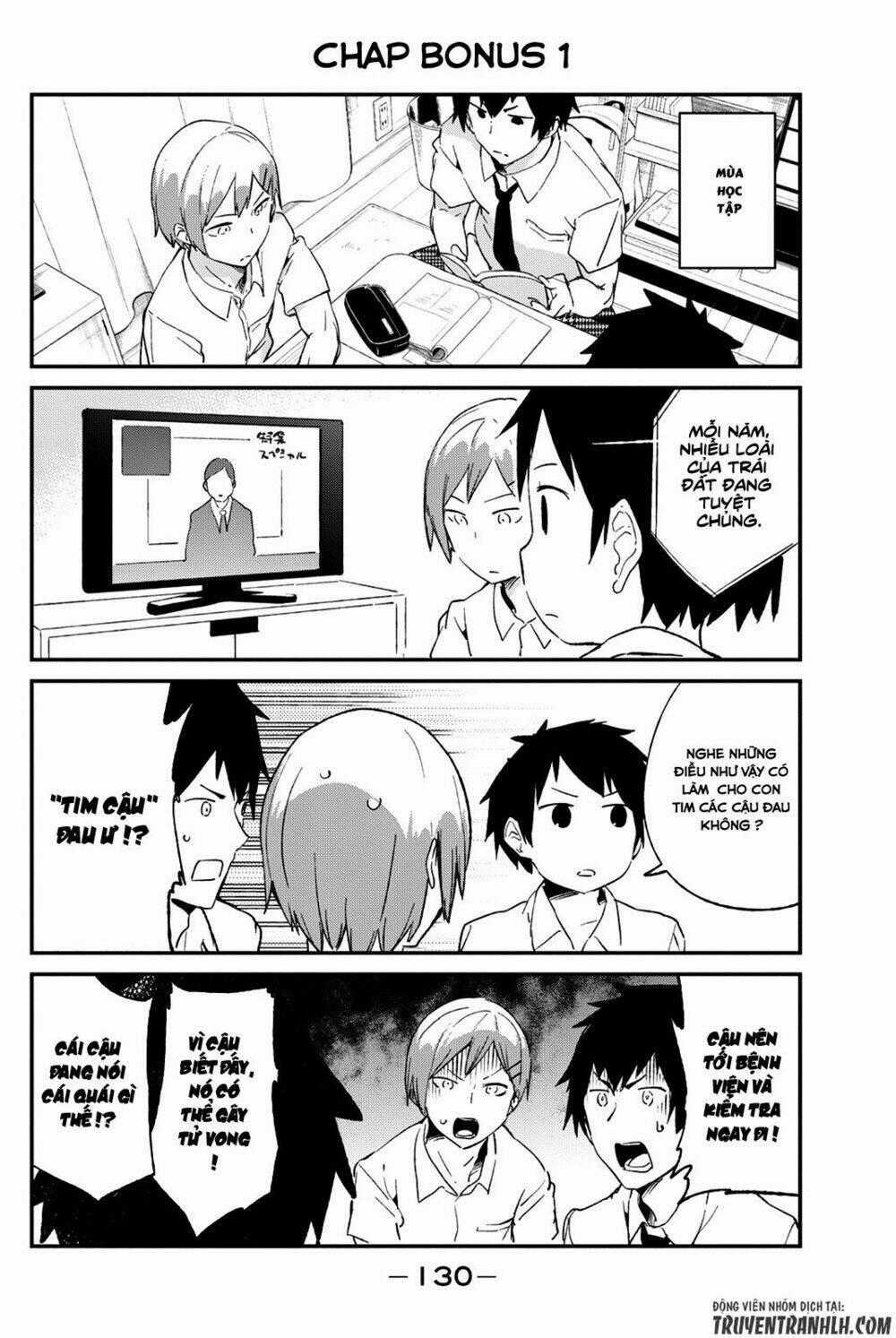 Dansan Joshi Chapter 36.5 trang 8