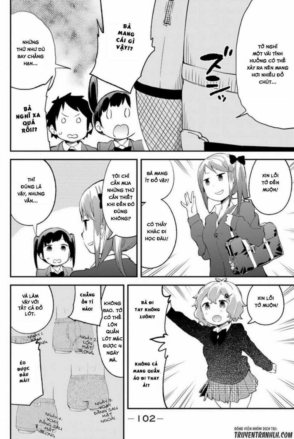 Dansan Joshi Chapter 46 trang 4