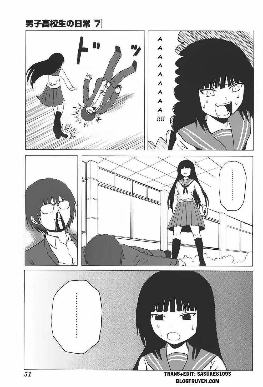 Danshi Koukousei No Nichijou Chapter 100 trang 7