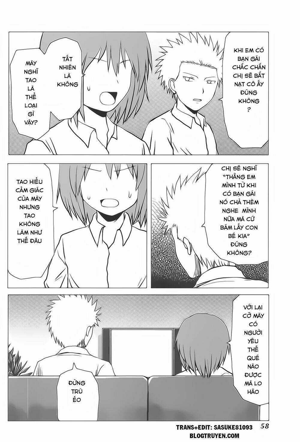 Danshi Koukousei No Nichijou Chapter 101 trang 4