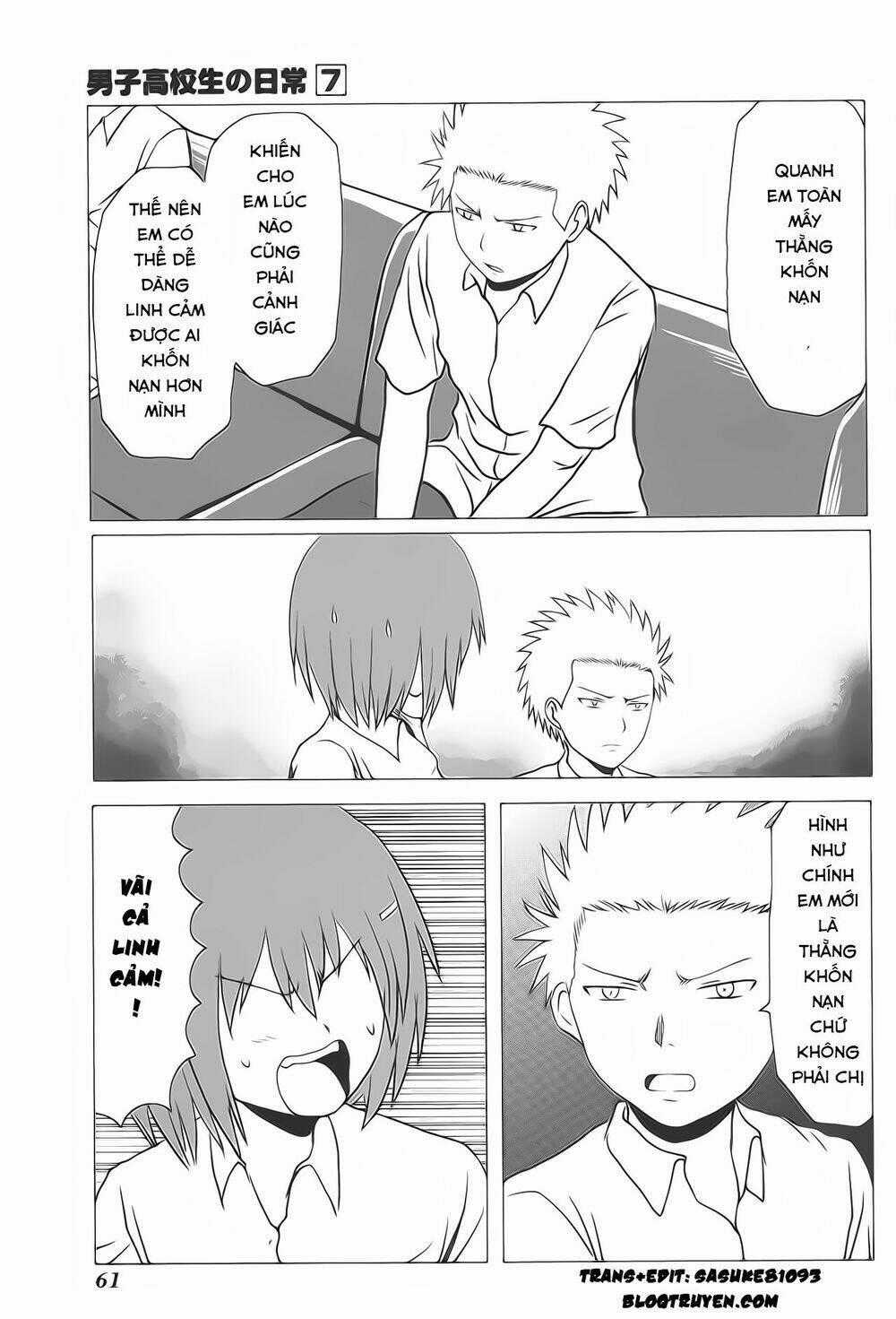 Danshi Koukousei No Nichijou Chapter 101 trang 7