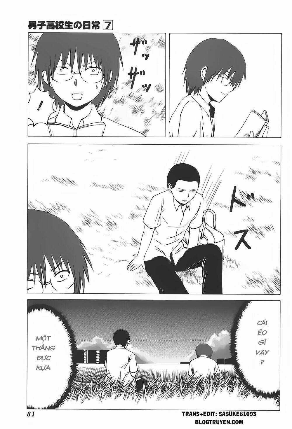 Danshi Koukousei No Nichijou Chapter 104 trang 3