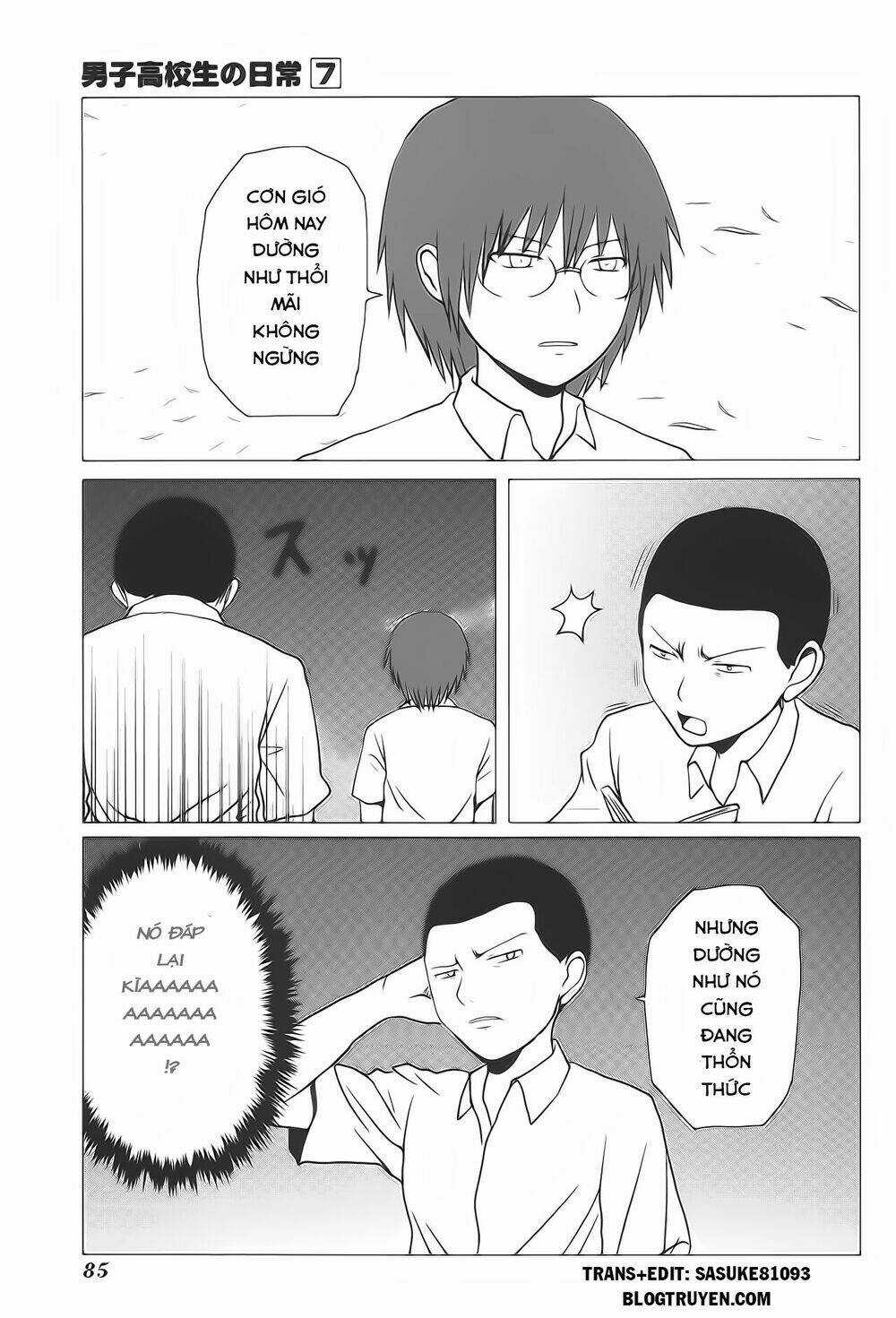 Danshi Koukousei No Nichijou Chapter 104 trang 7