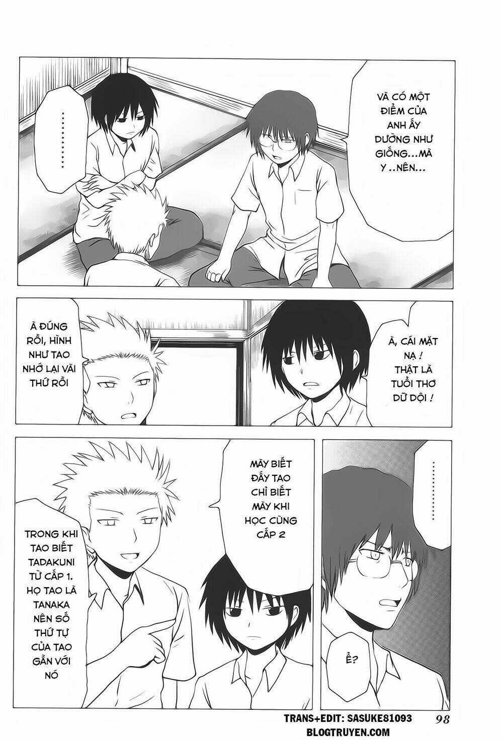 Danshi Koukousei No Nichijou Chapter 106 trang 4