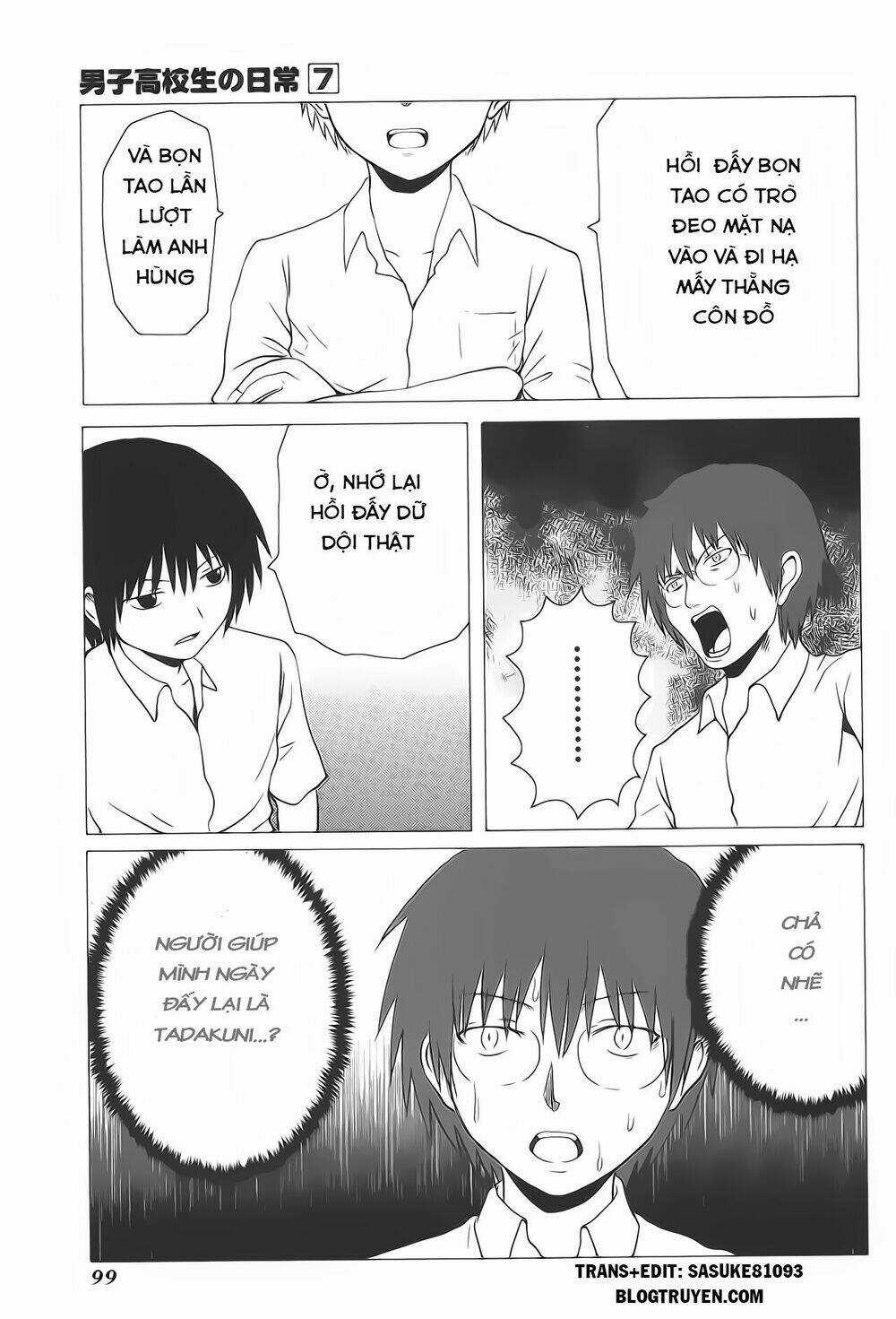 Danshi Koukousei No Nichijou Chapter 106 trang 5